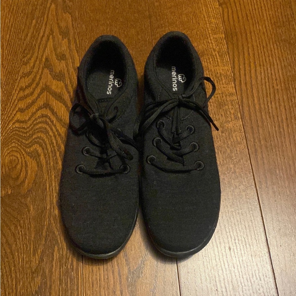 Merinos Black Wool Sneakers 9